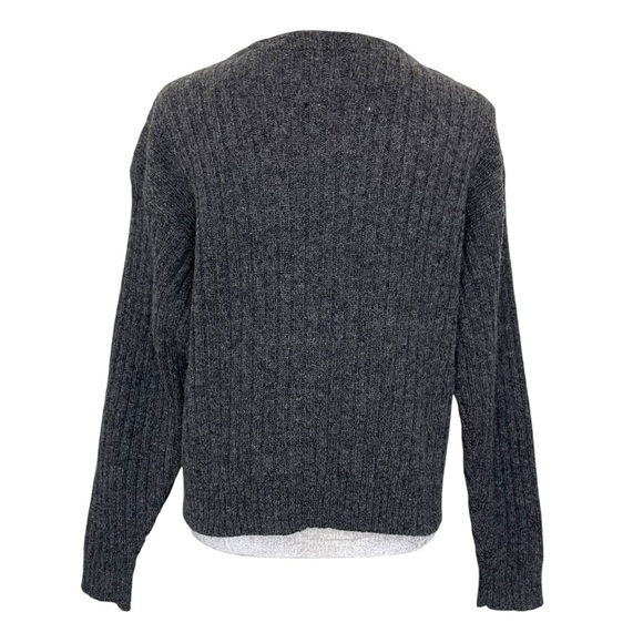 Vintage Northern Reflections Fair Isle Wool Full Zip Cardigan Women’s Size L - Picture 4 of 8